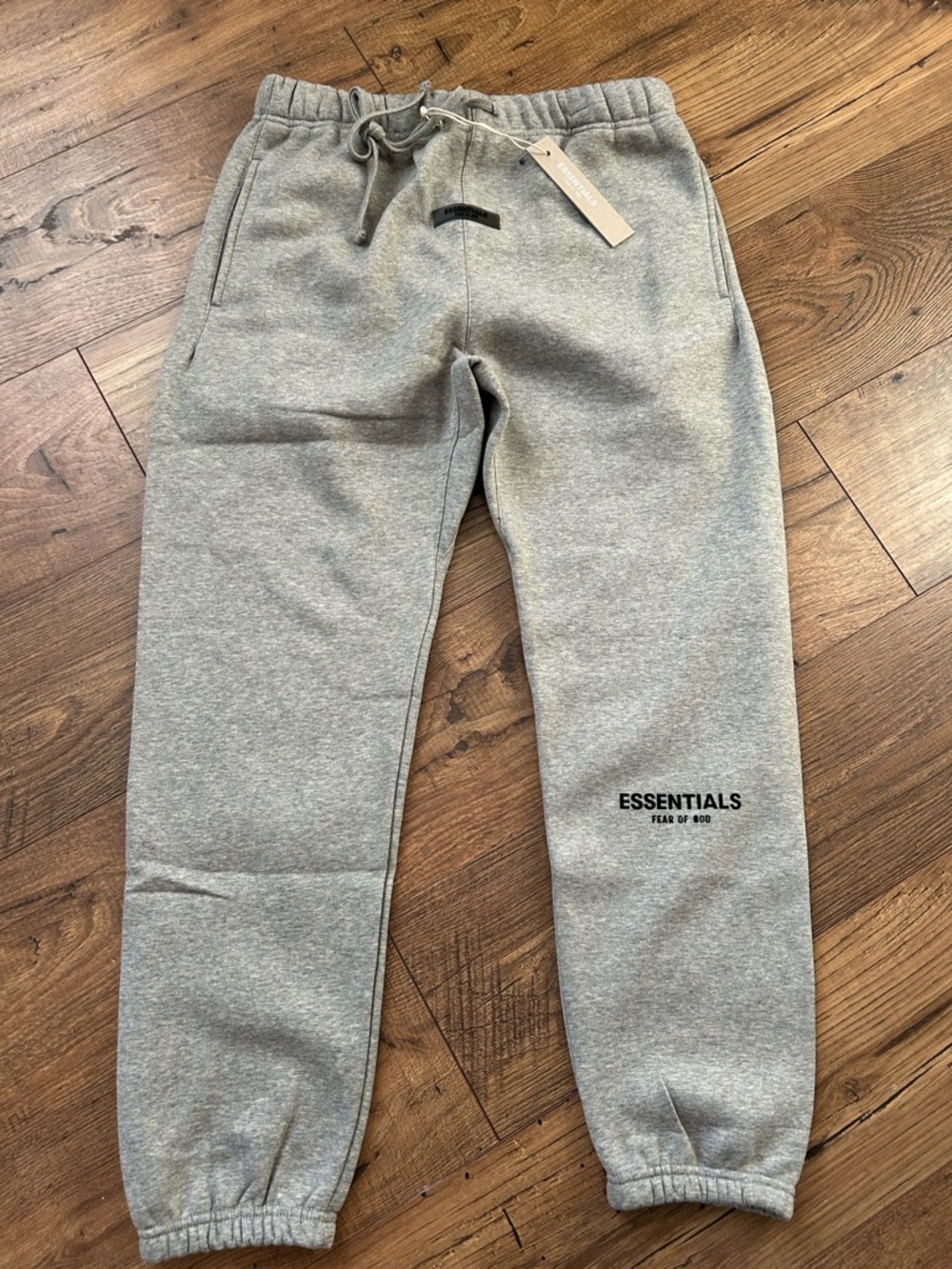 Fear of God ESSENTIALS Light Grey Fleece Joggers